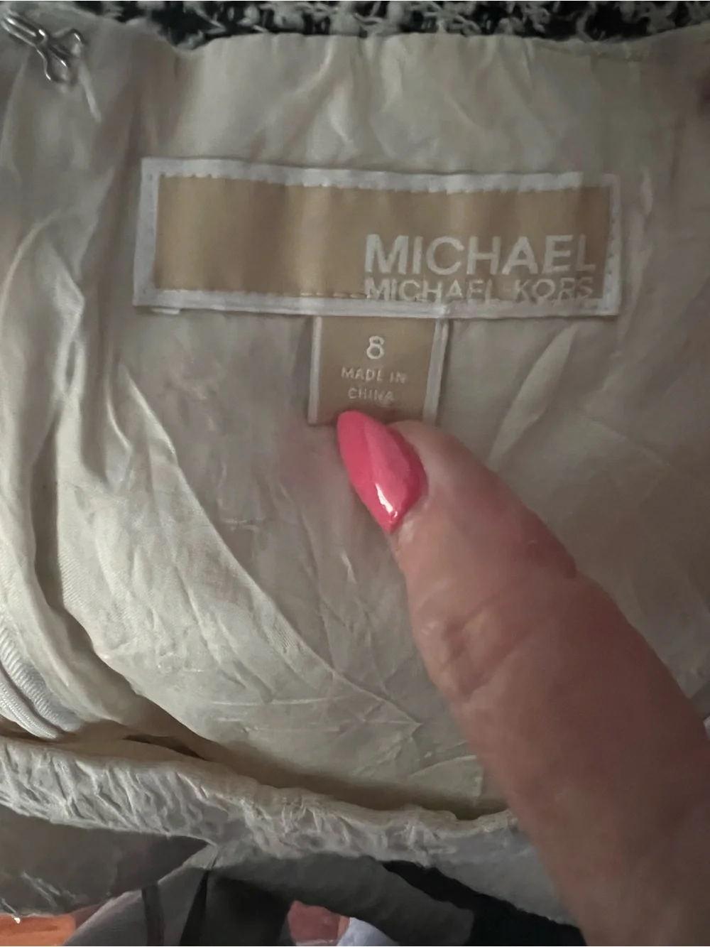 Michael Kors sleeveless michael